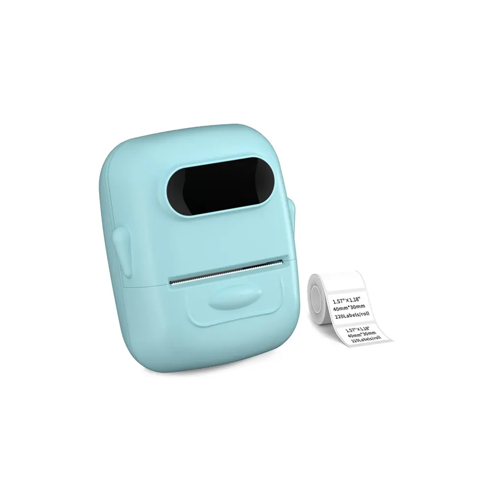 Étiqueteuse P50 — Imprimante Thermique Bluetooth 2 Pouces | Codes-barres, QR Codes, 1500+ Modèles