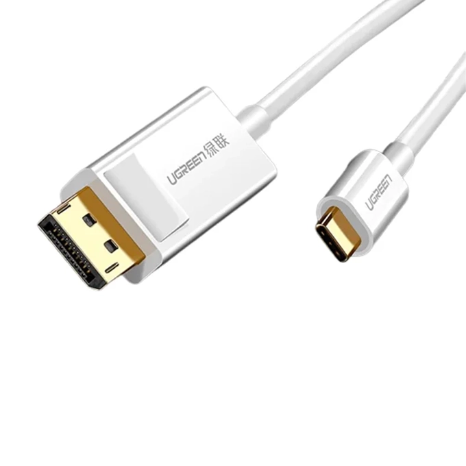 UGREEN MM139 — Câble USB-C vers DisplayPort 4K 1.5m | MacBook sur Écran DP, Connecteurs Dorés