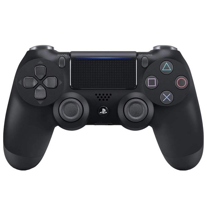 Sony DualShock 4 — Manette PS4 Sans Fil Jet Black | Bluetooth, Batterie Rechargeable, Touchpad, Gyroscope