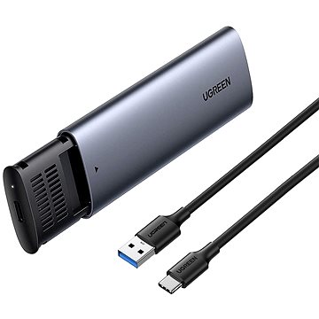 UGREEN — Boîtier Externe M.2 SATA SSD | USB 3.0 — Aluminium, Plug & Play
