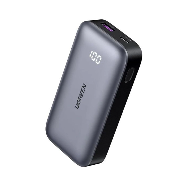 UGREEN CPB502 — Powerbank 10000mAh 30W | Charge iPhone 16 à 60% en 30 min, USB-A + USB-C