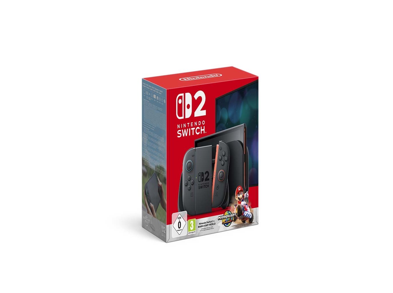 Nintendo Switch 2 Console Noir + Mario Kart World
