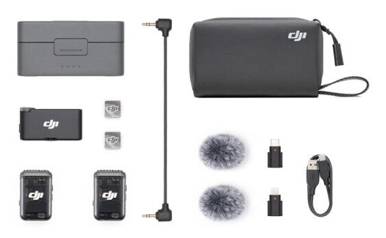 DJI Mic 2 (2 TX + 1 RX + Étui de charge)