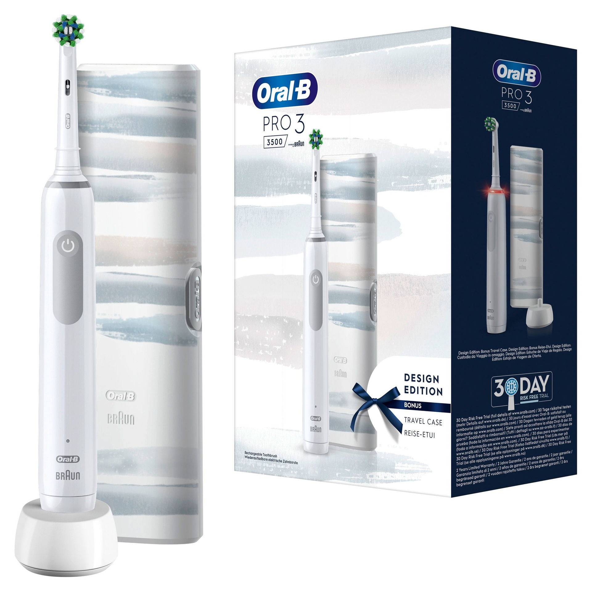 Oral-B Pro 3 3500 — Brosse à Dents Électrique Design Edition